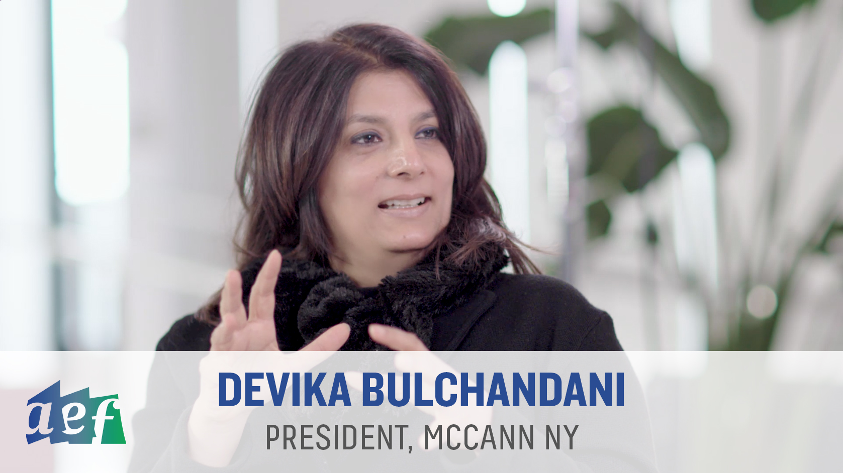 Devika Bulchandani at McCann