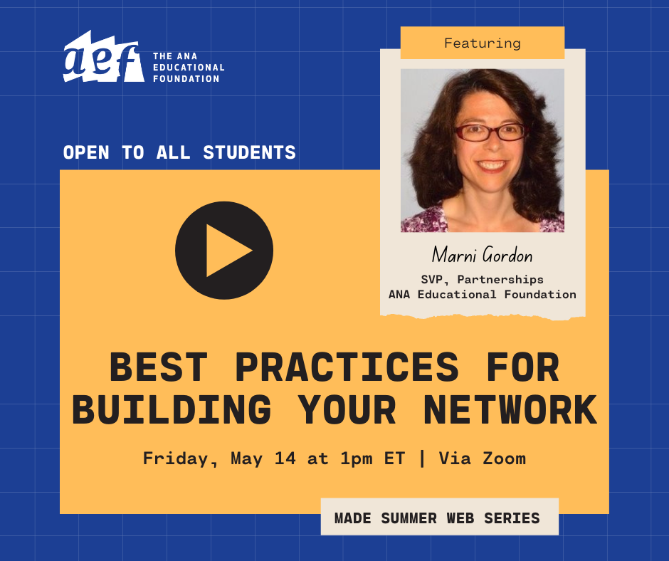 Building Your Network - 2021 MADE Episode