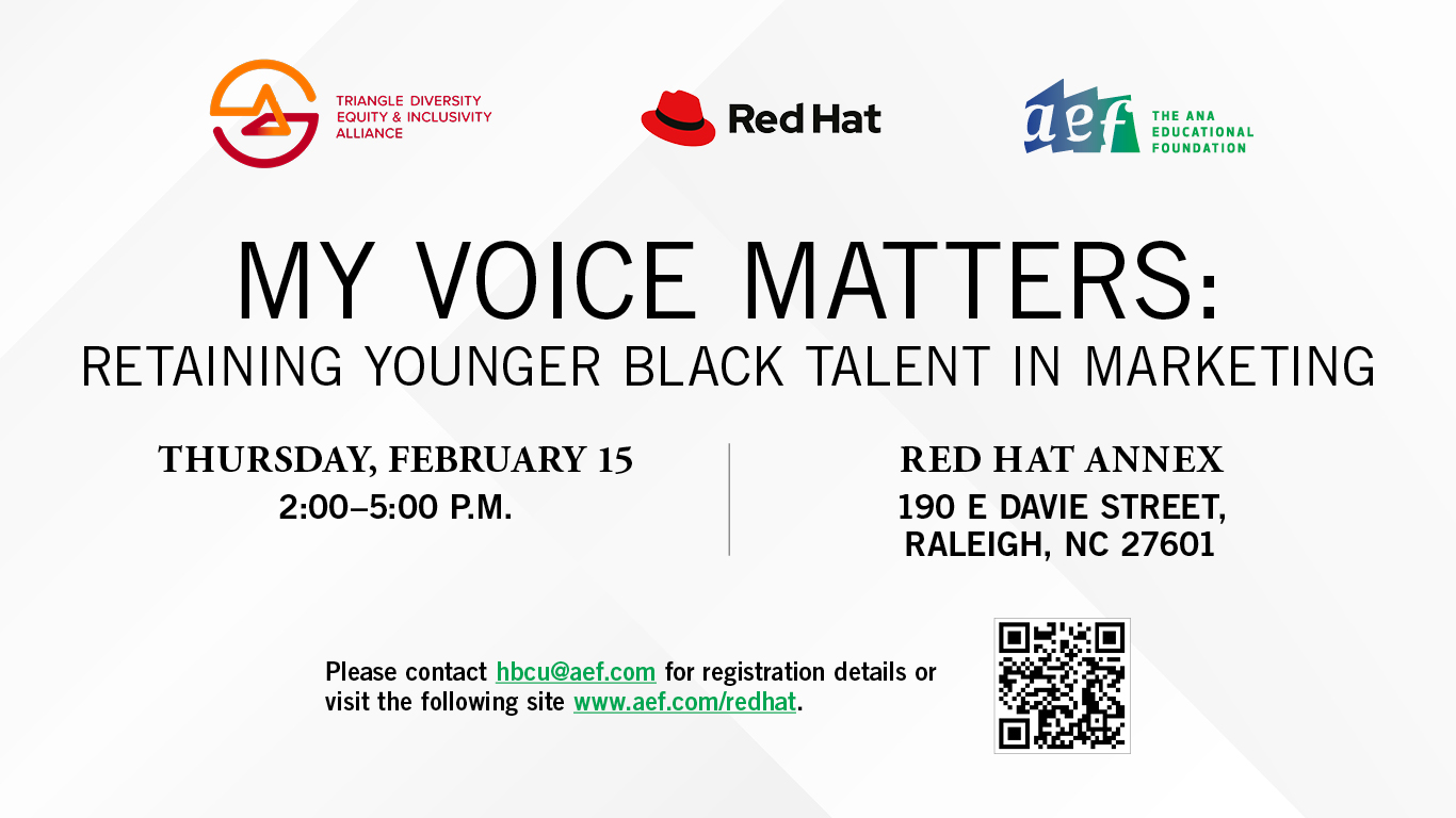 AEF and RedHat event on retaining young black talent